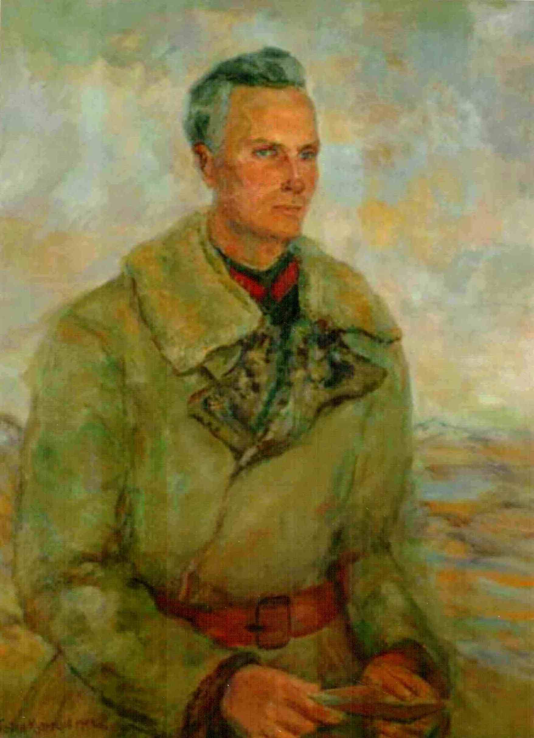 Павел Кузнецов «Портрет поэта Степана Щипачёва», 1942г.
